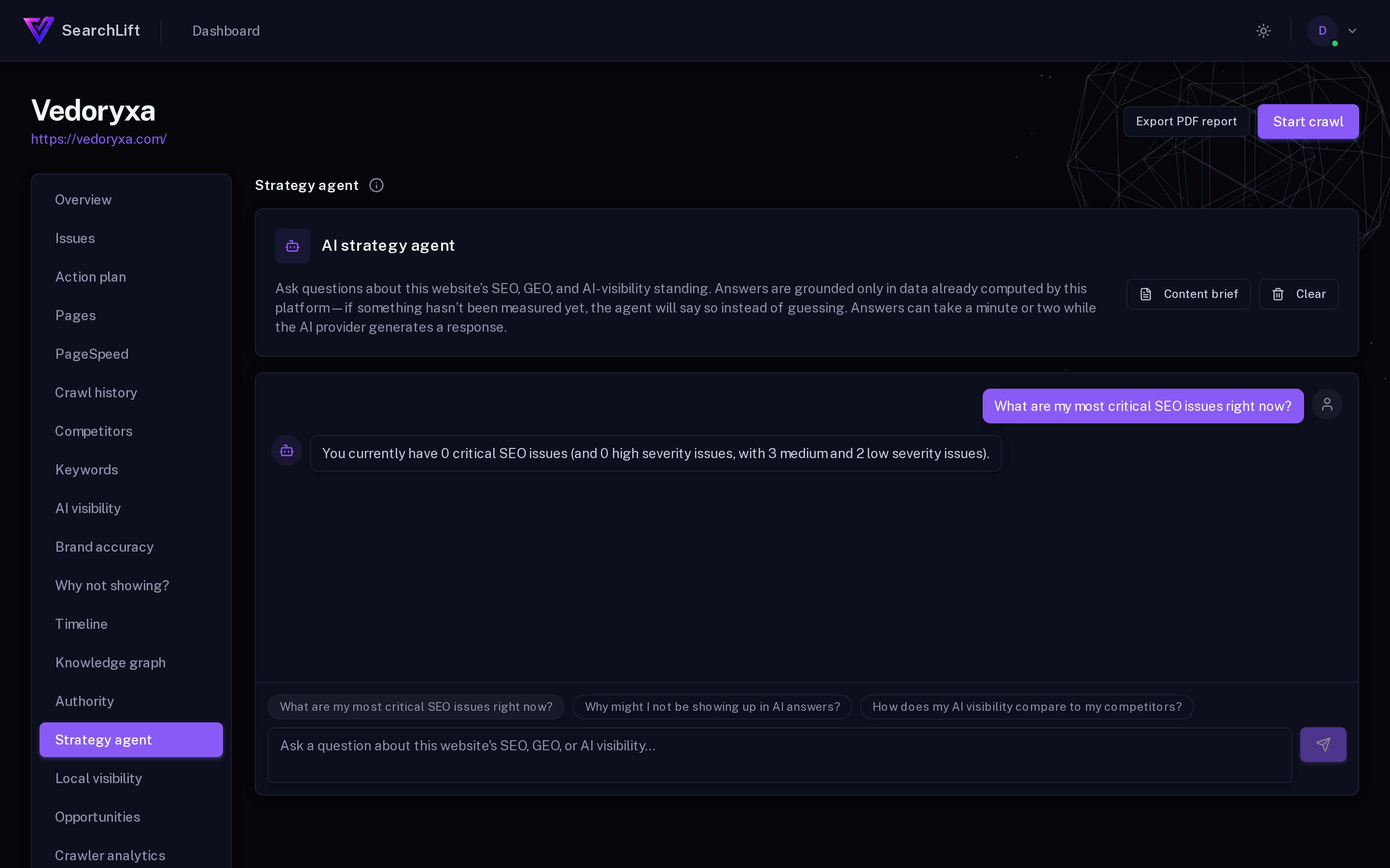 AI strategy agent preview